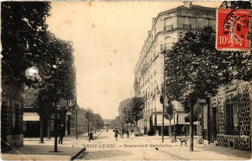 Roubaix - Boulevard Gambetta - B.F. 48 - Carte postale ancienne et vue