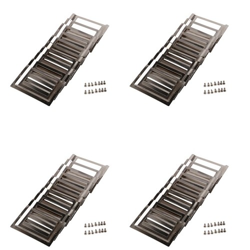 Sourcing Map 30pcs Porte-étiquette Métallique, Fichier Nom Carte Étiquette Étiquette Porte-étiquette Cadre, Pour Bibliothèque Tiroir Ton Bronze 60x17mm