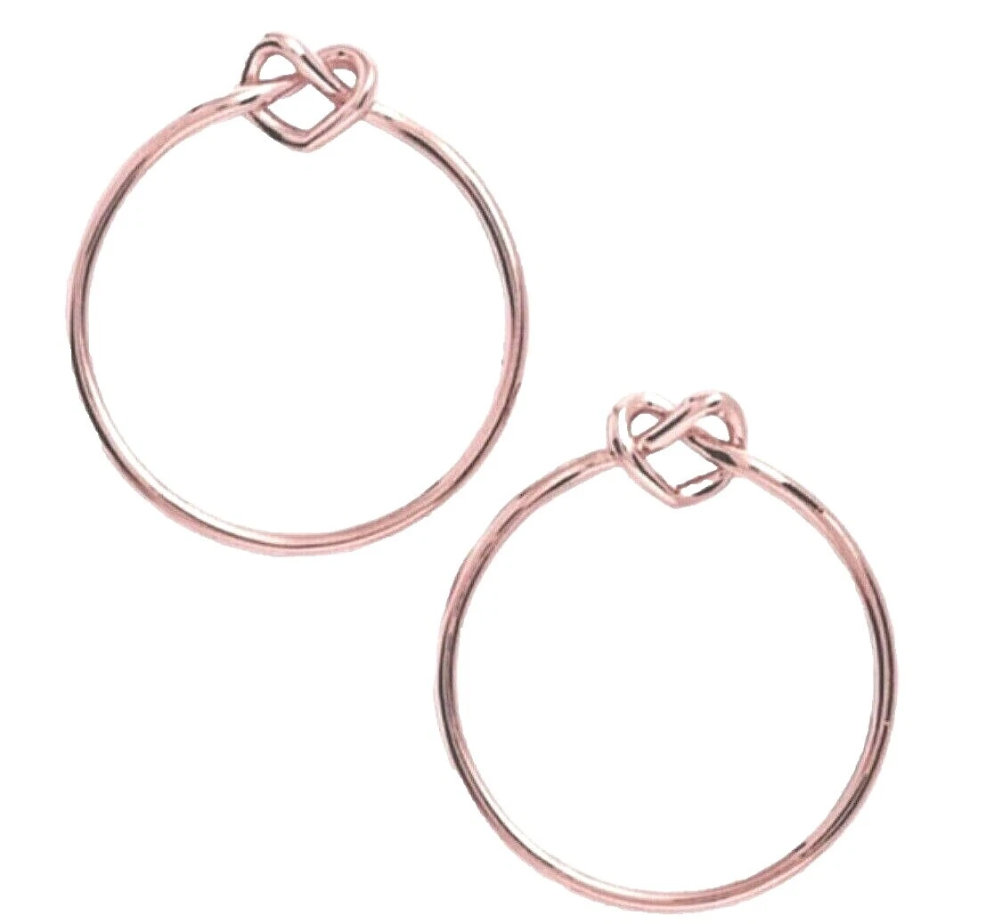 Kate Spade New York Aro Pendientes Moda Oro Rosa