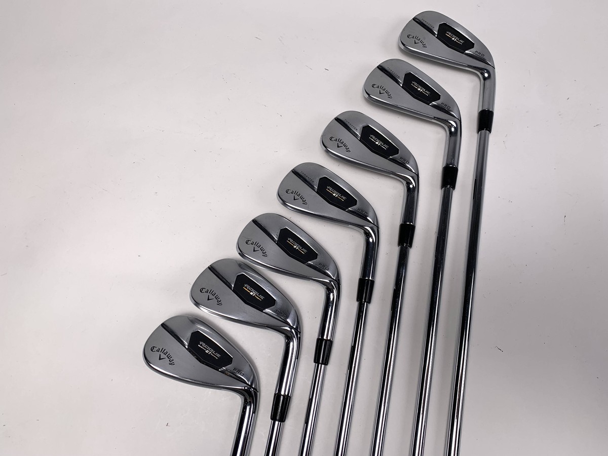 Callaway Rogue ST PRO 5 Iron Regular Steel Shaft Golf Pride Grip Callaway Rogue ST PRO 5 Iron Regular Steel Shaft Golf Pride Grip