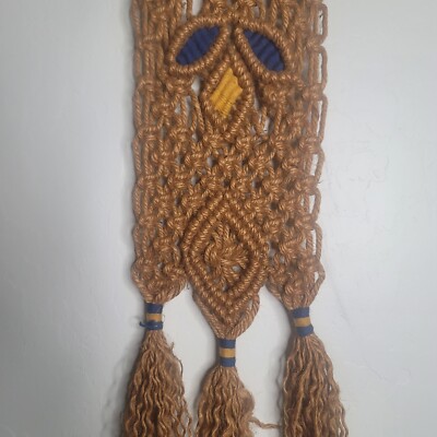 Grand lustre macramé boho - Ma décoration macramé