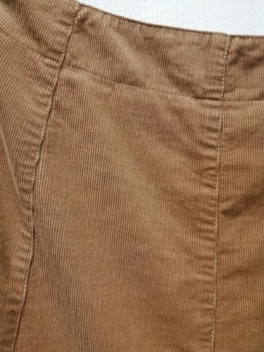 Boden Tan Brown Corduroy Full Skirt with Red Trim. Size 10R Cowgirl Western - Picture 7 of 8