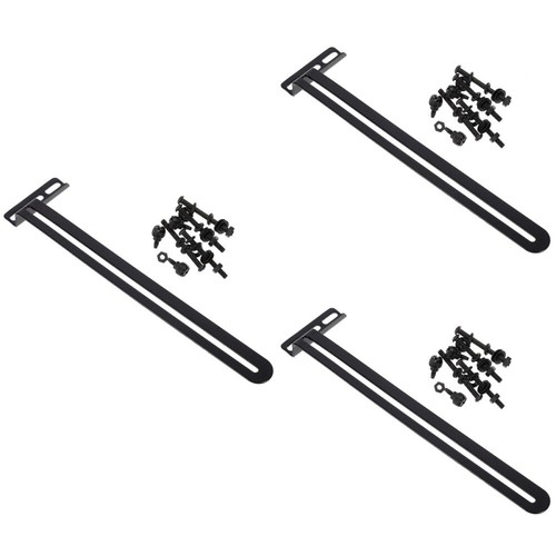 3 Sets Support De Fans Refroidissement Radiateur D'ordinateur Rack