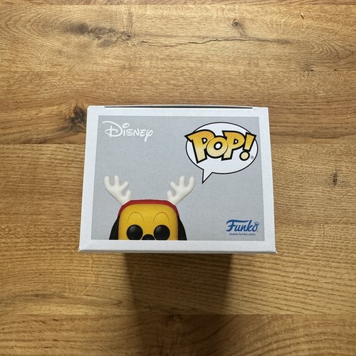 Funko POP! Disney #1227 - Holiday Pluto- Flocked - Special Edition - Bild 5 von 6