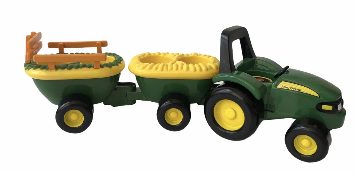 John Deere Tractor Trailer Hay Ride Toy