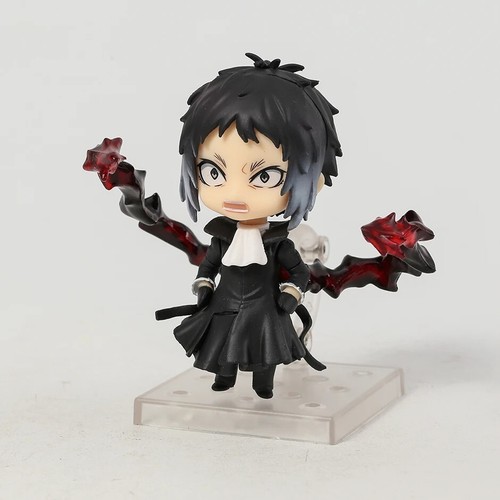Jilijia Bungo Stray Dogs Figura Akutagawa Ryunosuke Cambiare Viso Mobile Versione Q Modello Bambola Giocattolo Figura Ornamento razione 10 CM