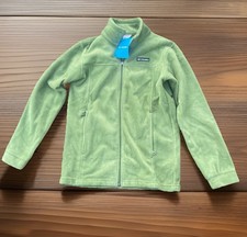 Columbia Boys  Steens Mountain  II Fleece Jacket Green Sz L 14-16 