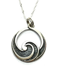 SHEILA FLEET  Sterling Silver PENTLAND Pendant Necklace
