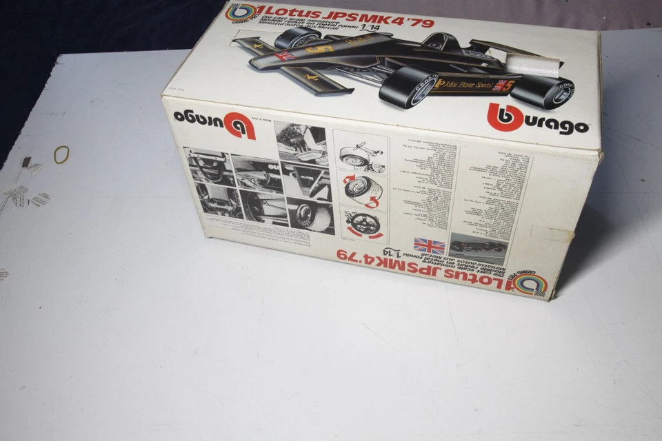 Burago auto  formula 1 Lotus JPS MK4 '79  1:14 MIB - Immagine 3 di 4