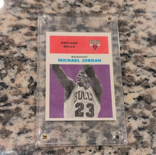 1998-99 Fleer Tradition Michael Jordan #23 Chicago Bulls Vintage '61 NBA Card