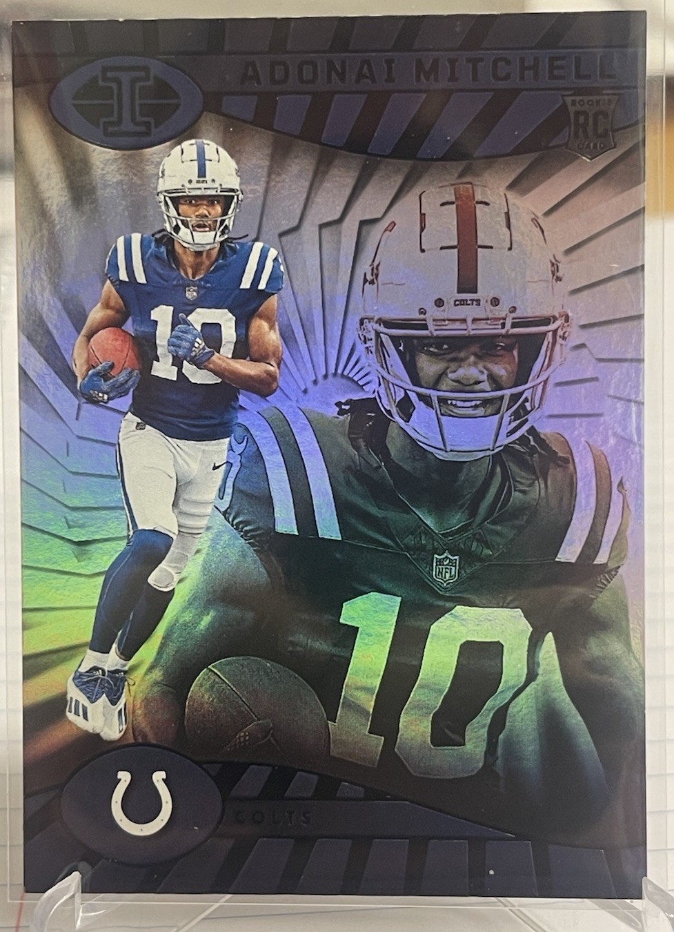 2024 Panini Illusions - Adonai Mitchell #36 Rookie Base (RC) - Colts