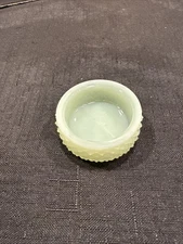 New Vintage Round 1 7/8” W Sea Mist Green E. E. Signed Limited Made