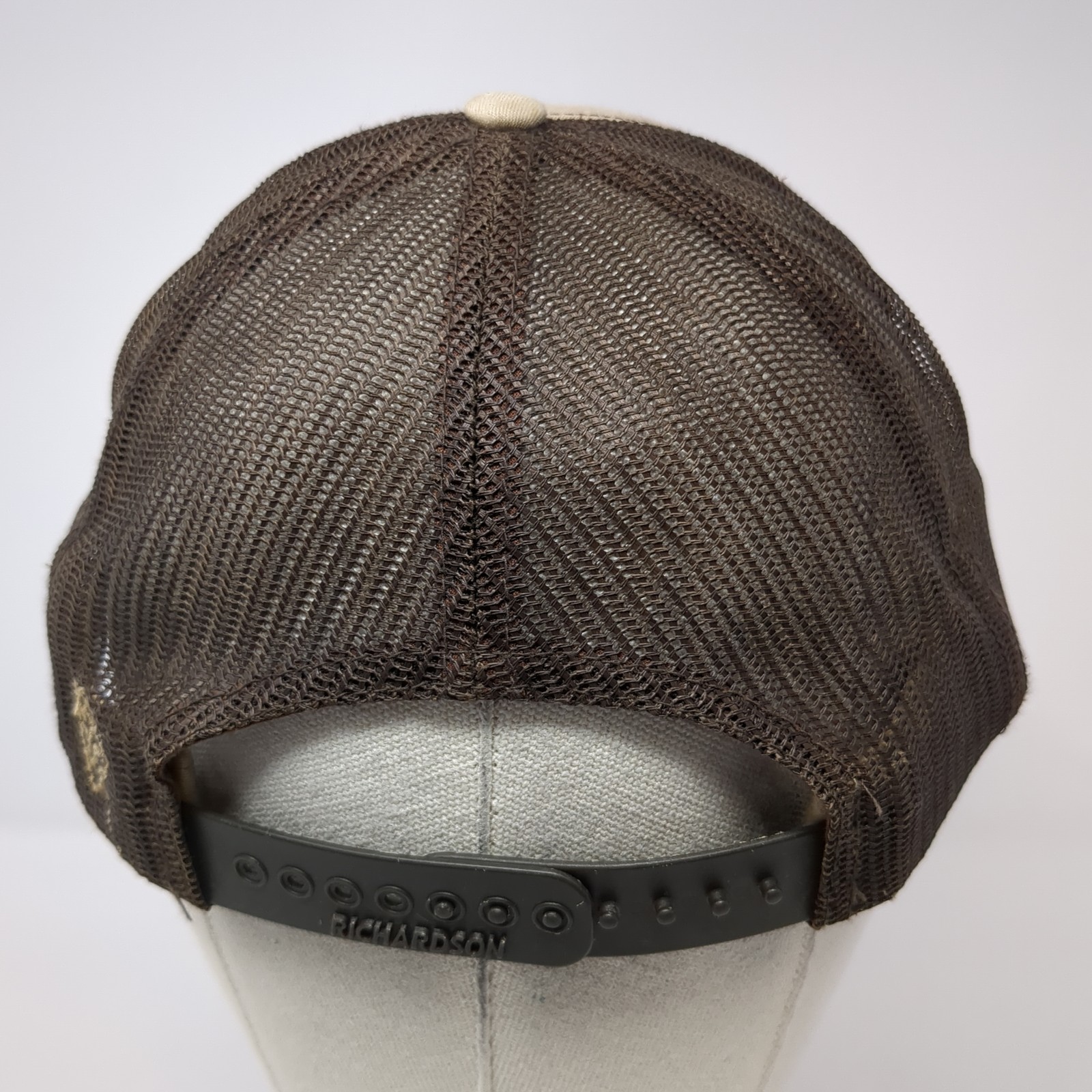 2A Second Amendment Snapback Trucker Hat Beige On… - image 6