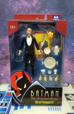 DC Comics BATMAN The Animated Series ''Alfred Pennyworth'' Action Figure McFARLANE