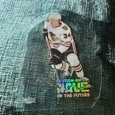 2025-26 Upper Deck Flair Colton Dach Wave of the Future Acetate Die-Cut RC