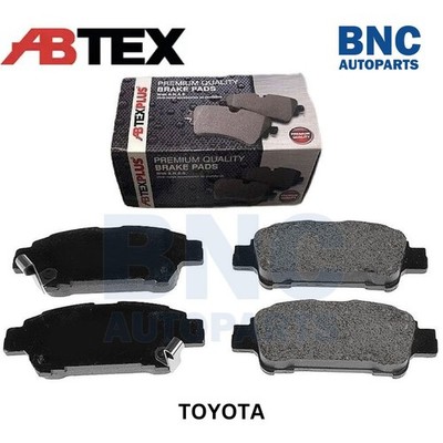 Abtex Rear Brake Pads fits TOYOTA PREVIA / ESTIMA 2000-2006