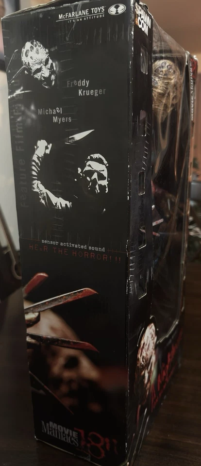 Figura de acción McFarlane Movie Maniacs Freddy Krueger Pesadilla en Elm Street 18" Foto 4 de 4