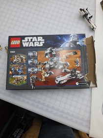 LEGO Star Wars: Battle for Geonosis (7869) W Minifigures Box and Instructions 