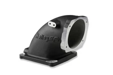 Holley EFI 300-248BK Black Cast Aluminum 4500 EFI Throttle Body Intake Elbow-LS