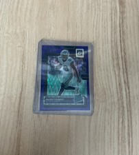 - Rated Rookie Jalen Tolbert #231 Purple Shock Prizm (RC)