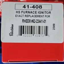 ROBERTSHAW 41-408 HS FURNACE IGNITOR