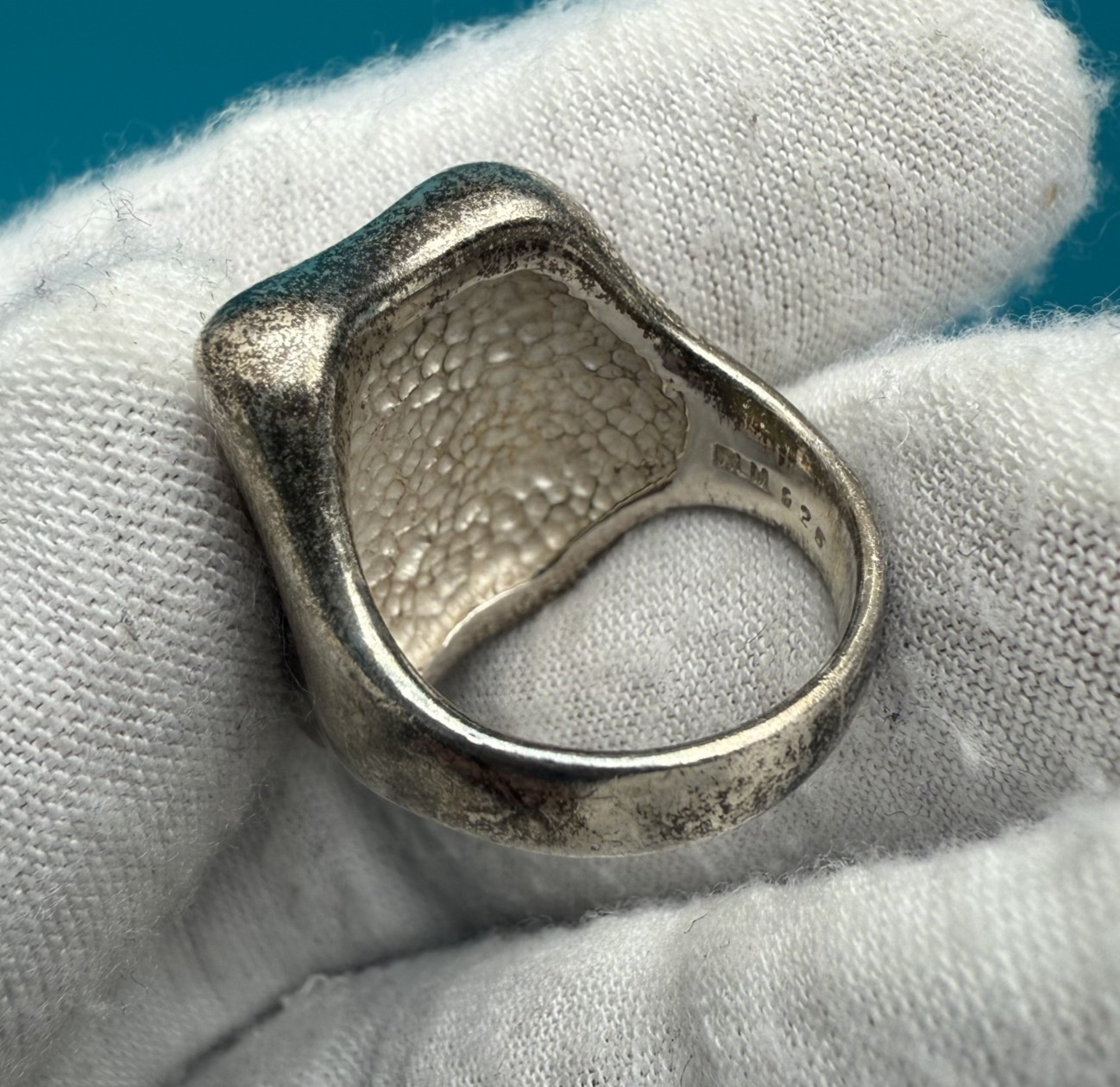 Gorgeous Solid Sterling Silver Ring by Robert Lee… - image 8