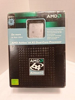 AMD Athlon 64 X2 3800+ Processor @ 2.0GHz Dual-Core Socket 939 ADA3800DAA5CD CPU