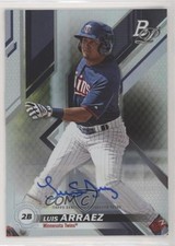 2019 Bowman Platinum Wal-Mart Top Prospects Auto Luis Arraez #TOP-26 Auto 1b3