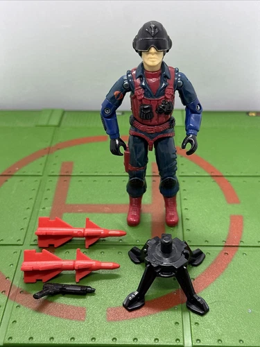 GI Joe Scrap Iron v1 w/Accessories 1984 ARAH Hasbro New O-Ring Free Shipping