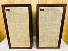 Acoustic Research AR-3a OILED WALNUT Speakers Pair 3-Way free shipping