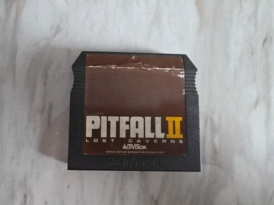Pitfall II: 2 Lost Caverns (Atari 5200) Cartridge Only Tested 1984 Activision