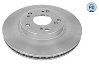 2X Meyle Bremsscheibe MEYLE-PD: Advanced Performance And Design. 31-15 521 0054/