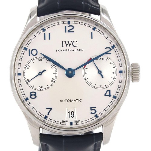 Authentic [Unserviced - Value Price] IWC Portugieser Automatic IW500705 Stai...