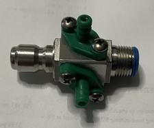 DEMA 321.125 Rocket Green Dual Barb Injector Assembly QC Complete 500 PSI