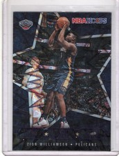 2020-21 Panini NBA Hoops - Lights Camera Action Zion Williamson #24 Purple...