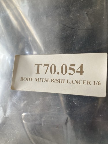 FG T70.054 Mitsubishi Lancer Evo 6 Zenoah - Body shell polycarbonate W/b 395 mm