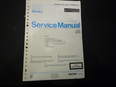 Original Schaltplan Service Manual Philips CD 380