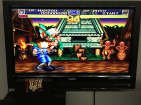 World Heroes 2 NEO GEO AES Complete CIB US Version NEOGEO snk TESTED & WORKING