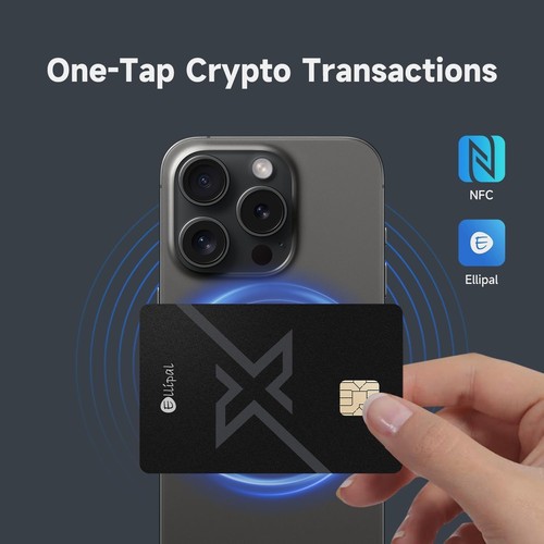 ELLIPAL X Card – Air Gapped Crypto Cold Wallet for 10,000+ tokens NEW & SEALED - Afbeelding 5 van 10