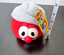 Vintage Fisher Price Veggie Tales BOB THE TOMATO With Tags. No Sound.