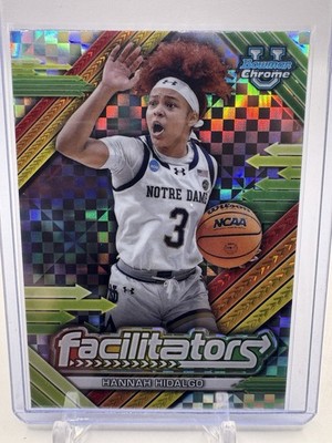 2024-25 Bowman University Chrome - Facilitators Hannah Hidalgo #F-19...