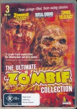 The Ultimate Zombie Collection (2005) 3-Disc Flesh Eating PAL R4 DVD Set NEW!