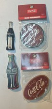 4 Vintage Coca Cola Magnets Coke Refrigerator NOS (12)