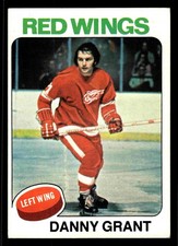 1975-76 Topps Danny Grant #49 - Detroit Red Wings