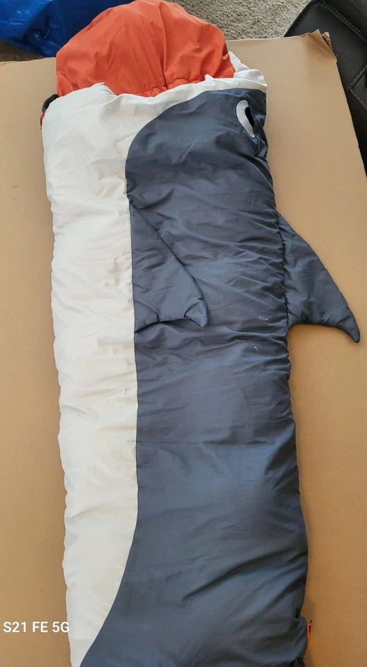 Saco de dormir para niños Orzak Trail Chomp Shark Foto 2 de 4