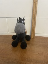DISNEY PARKS - Pixar Toy Story Dark Woody's Gray Racehorse 4 Bullseye Plush 9"