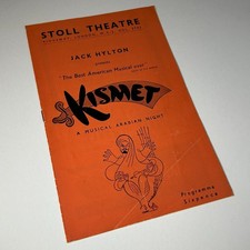 1955 Kismet Programme Stoll Theatre London Jack Hylton Tudor Evans