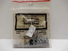 Water Gremlin Round Split Shot -PSS-BB - 53 left in the bag MADE IN USA!