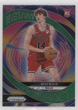 2024-25 Panini Prizm Instant Impact Green Prizm Matas Buzelis #14 16t6