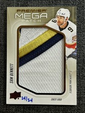 Sam Bennett 2024-25 Upper Deck Premier Hockey Mega Patch Chest Logo /24 #PMP-BE